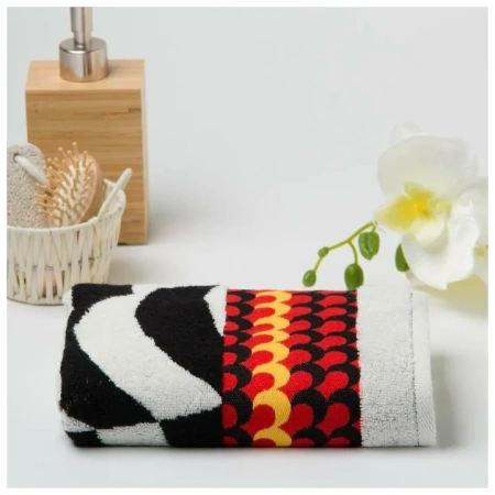 ПЦ-3502-4439 Полотенце 70*130 х/б с-1 Focus цв.10000