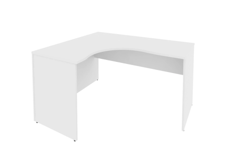 Riva Стол криволинейный А.СА-3 Лев Белый 1400.00х1200.00х750