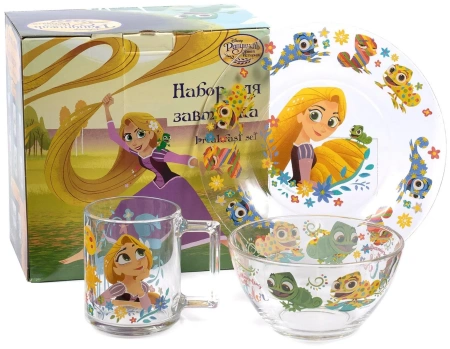 Набор для завтрака РАПУНЦЕЛЬ 3пр 18C2055RAP