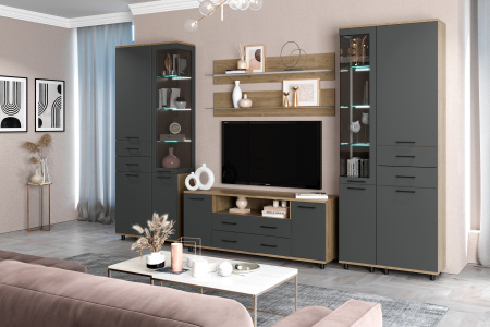 Гостиная "Грейс" Комплектация 4