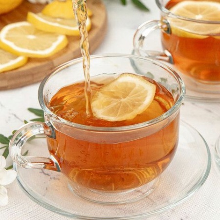 Tashkent" набор чайный 2чаш.+2блюд. 290мл закалённый 96806 TMP										