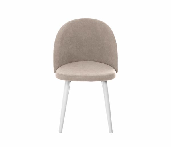 Стул Капри-5 опора R32 (белый) (Т170-бежевый)