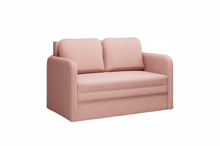 Диван - кровать Юта (120) (Арт. ТД 522 Вивальди 27 (пастельный коралловый), Вивальди 27 (пастельный)