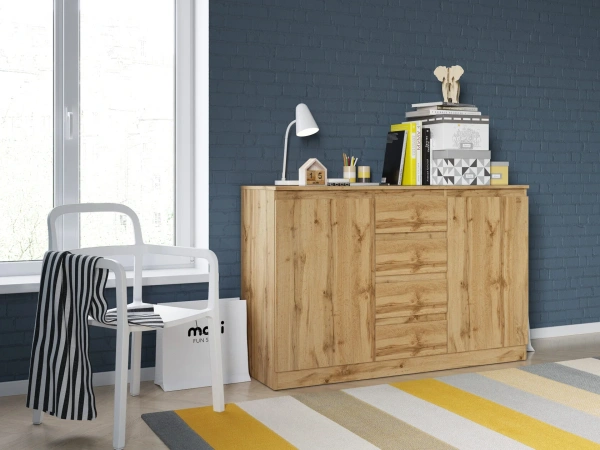 STERN комод Т-4(16 мм) 4-я Дуб Вотан