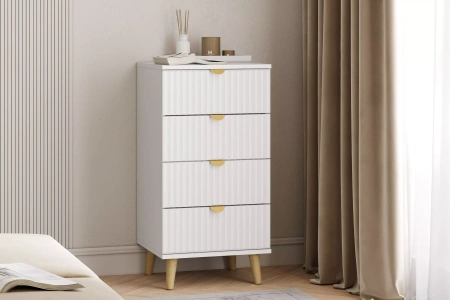 НМ 040.17 Комод ("Дакота", Меренга, Белый)