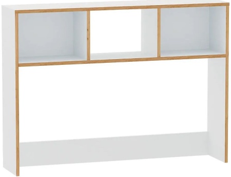 Вуди Надстройка на стол 13.161(Белый премиум Дуб Золотой CRAFТ)