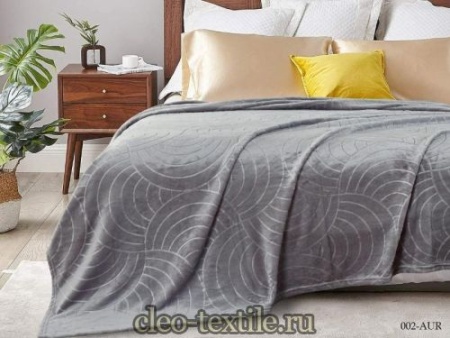 Плед CL HOME AURA велсофт полуторный 150*200 150/002-AUR