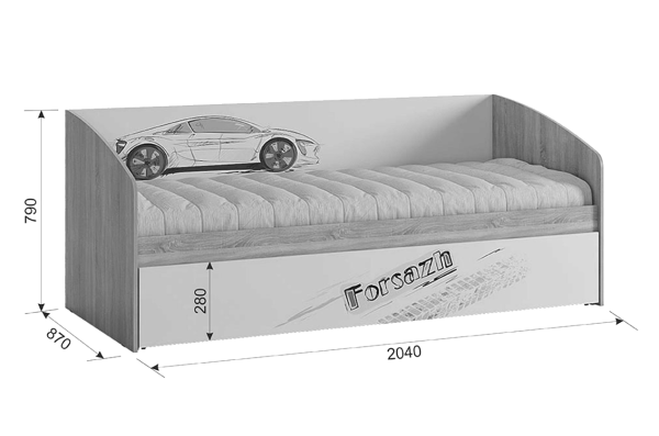 Детская "Форсаж" Комплектация 2