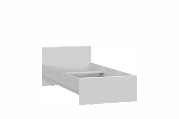 STERN кровать 90х200 Белый + Кроватное основание(Ламели на ленте) 900х2000
