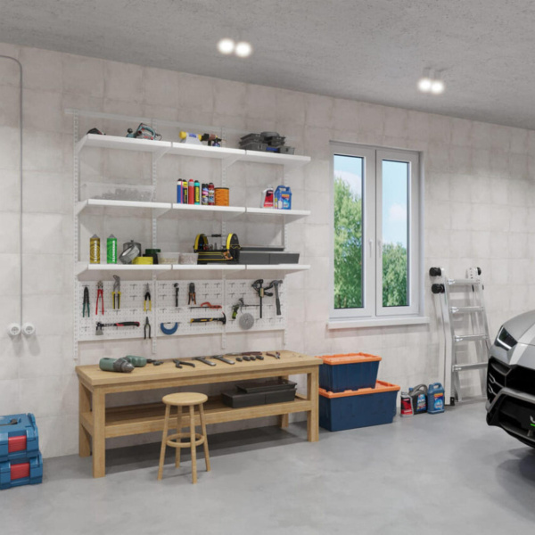 Система хранения над верстаком