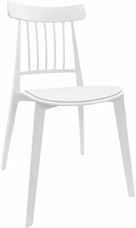 Стул Sheffilton SHT-S108-P пластик СТ-616 белый/белый