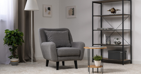 Шон Кресло для отдыха (Арт. ТК 273 Romeo 06 (серый)