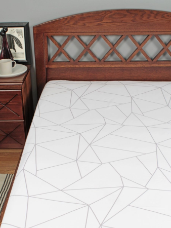 Простыня на резинке поплин 200*200