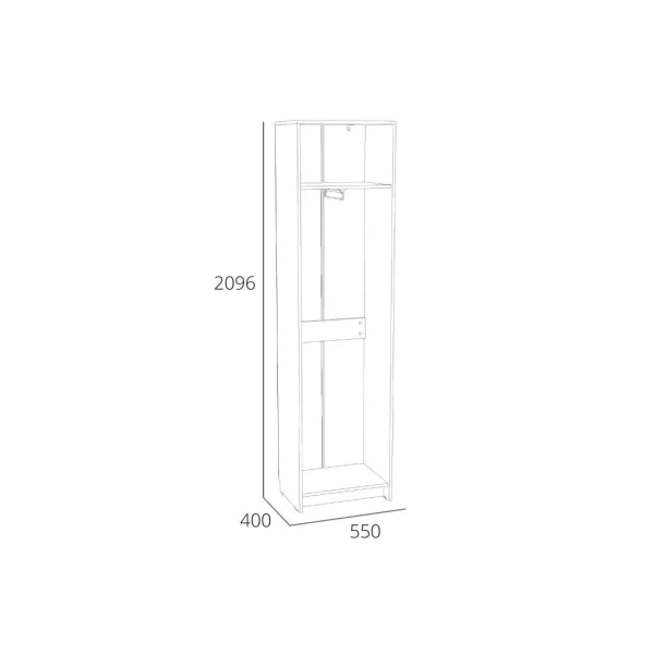 Прихожая "Нортон" Комплектация 3