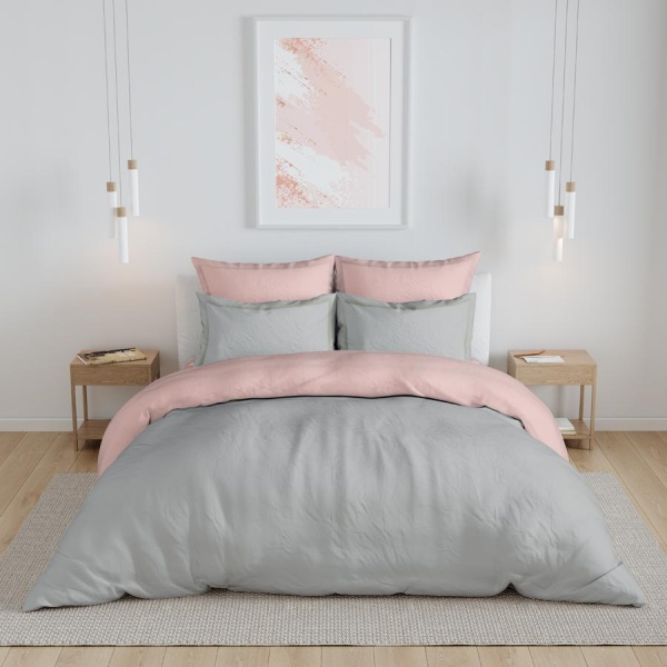 КПБ Василиса '20 1,5 220 Бриллиант сатин гл/кр 70х70 Розовый пион по (6)