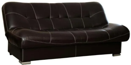 Диван-кровать "Релакс" 2100 мм II кат. (Boom espresso, светлые нитки)