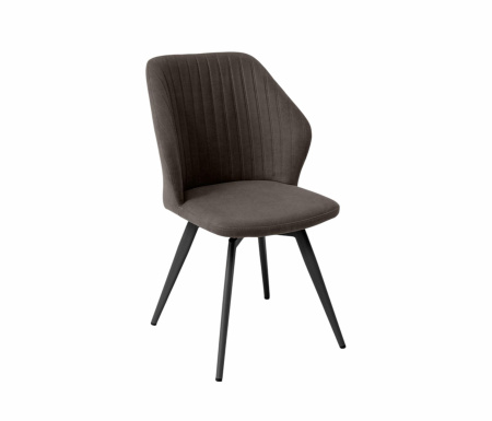 Стул Бьянка опора 360F40 поворотный (черный) (Т173-капучино)