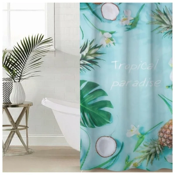 Штора для ванной Тропический рай 145*180 см