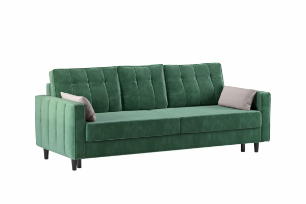 Диван - кровать Арно (Арт. ТД 566 Лаки 20 (хвойный зеленый), Лаки 20 (хвойный зеленый), Vertical 91