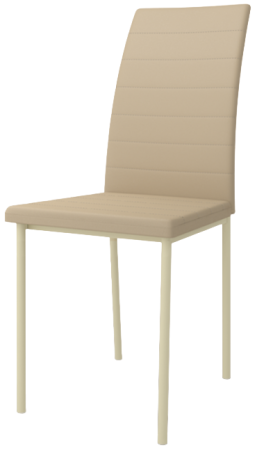 Стул VINS, Капучино/Кофейный экокожа