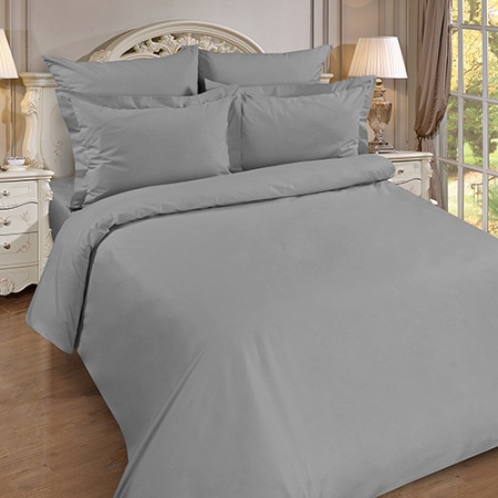 Наволочка "Цвет Эмоций" 50х70, поплин, 100% хлопок (Грей)