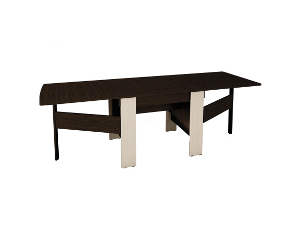 Колибри-12.2 Венге/Дуб Кобург Стол-книжка 290(1710)(2310)*800*750