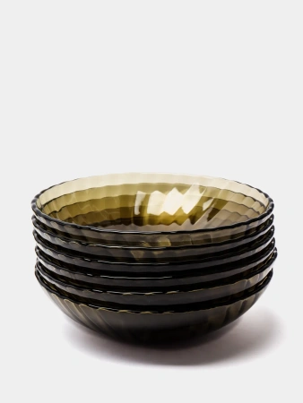 Набор столовый 19 предметов "ELICA" дымка 62104