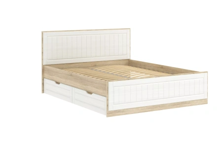 НМ 040.39 Х Ящик для белья (2шт.) ("Оливия", Белое дерево, Дуб Сонома)