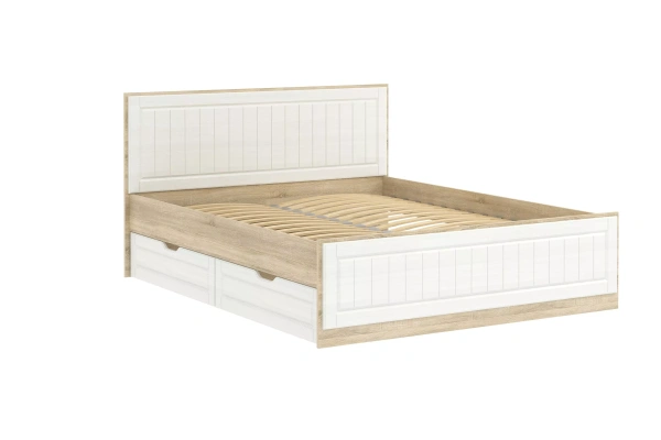 НМ 040.39 Х Ящик для белья (2шт.) ("Оливия", Белое дерево, Дуб Сонома)