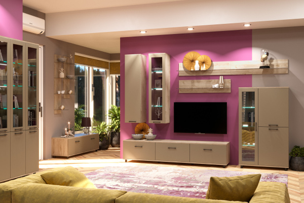 Гостиная "Грейс" Комплектация 7