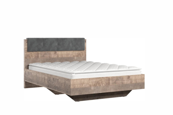 HUGO кровать 140х200 Дуб Гранж 