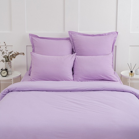 Простыня на резинке поплин 120*200*20, (Лаванда) ВБ