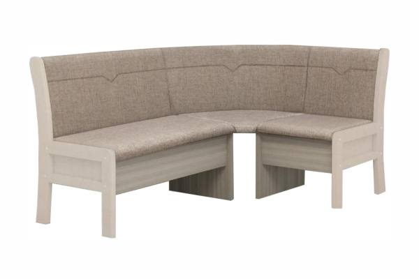 Угловой диван "Этюд" 2-1(Модерн "эскада", выбеленная береза)