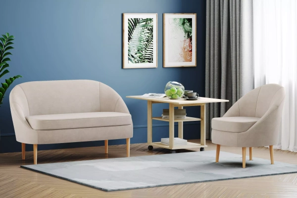 Диван "Комо" 2бт СК (Вивальди 4)