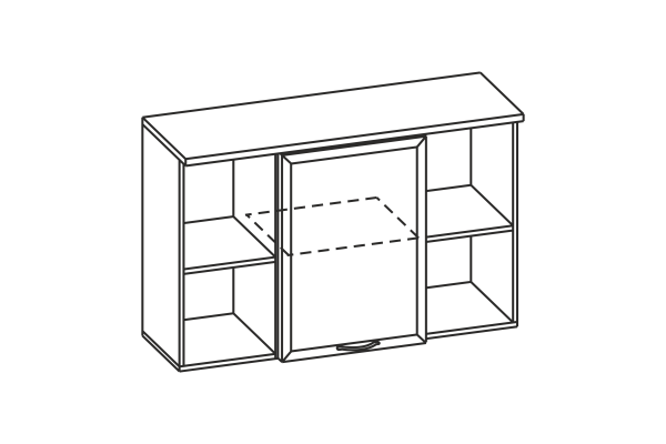 АН-1024-СЯ Антресоль