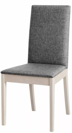 Стул  мягкий (высокая спинка) (белый, Cover 83)