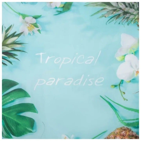 Штора для ванной Тропический рай 145*180 см