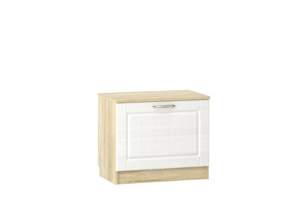 НМ 040.47 Х Тумба для обуви ("Оливия", Белое дерево, Дуб Сонома)