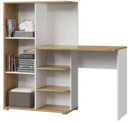 12АК01 Стол 1420 Лайт (крафт золото/белый) Table 1420 Light(Craft gold/White)