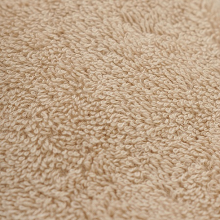 Набор махровых полотенец GINZA 2 шт. (50х90-1шт, 70х140 - 1шт), 100% хлопок, 450 гр/кв.м (Светло -бе