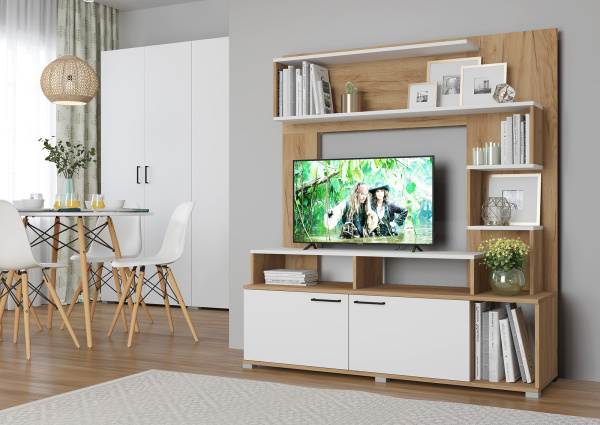 25ГНБЗ Гостиная "Ника" Золото Белый