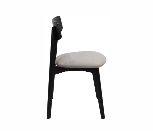 Стул ОЛИВИЯ мат.чер/таупе ВС/113