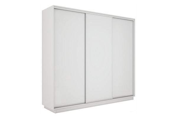 Шкаф купе 3-210 Белый Снег (3 глух)