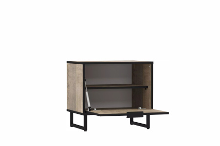 НМ 013.27 Тумба для обуви ("Фолк", Дуб Гранж Песочный)