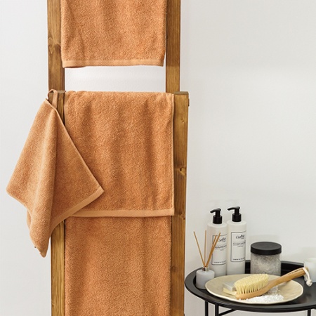 Махровое полотенце GINZA 70х140, 100% хлопок, 450 гр/кв.м (Кэмел 00-00033586 Узбекиста