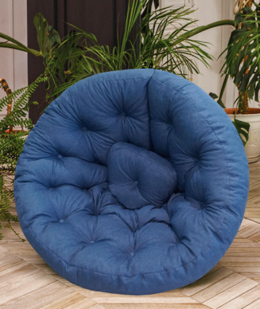 Кресло для отдыха "Форест" вар 1 (жаккард тесла деним)