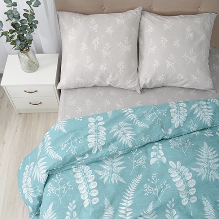 Комплект постельного белья евро "Традиция" БЯЗЬ, 100%-хлопок (Исландия ВБ)