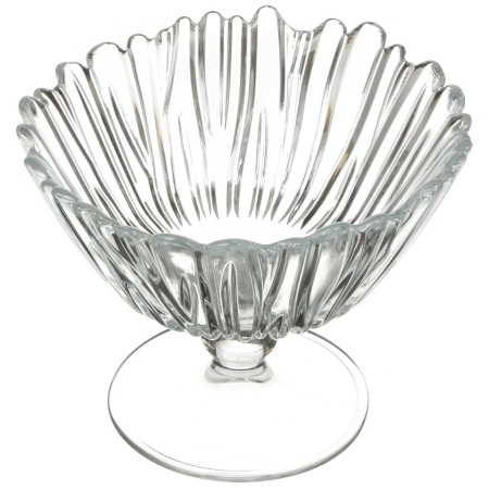 Аврора ваза для конфет на ножке (1060151059), (h107,5мм, d140мм) 95833 SL/ St