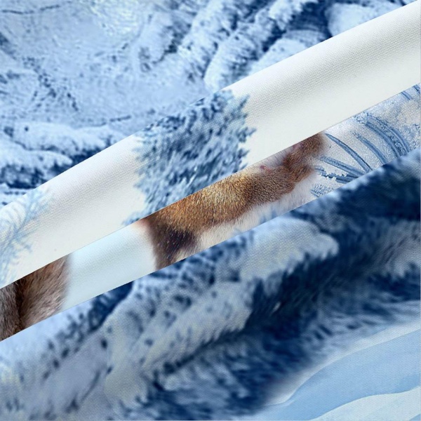 КПБ Василиса 17 1,5 203/150 бязь наб 70*70 4112 Белочки