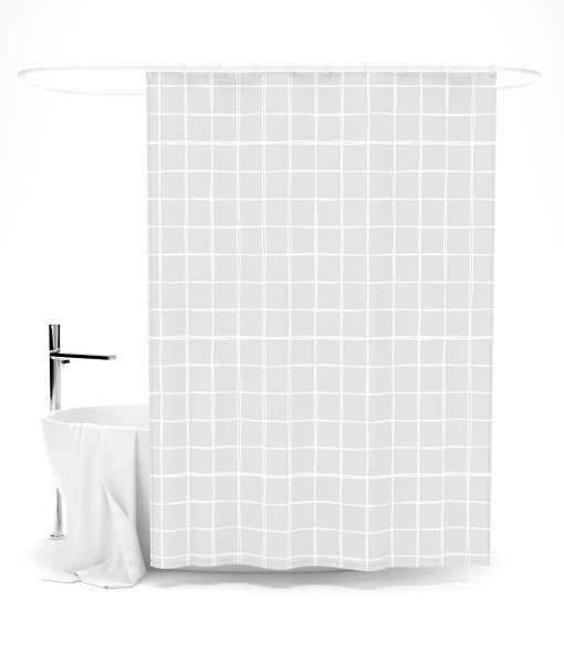 Штора для ванной Летний дождик 145*180 см